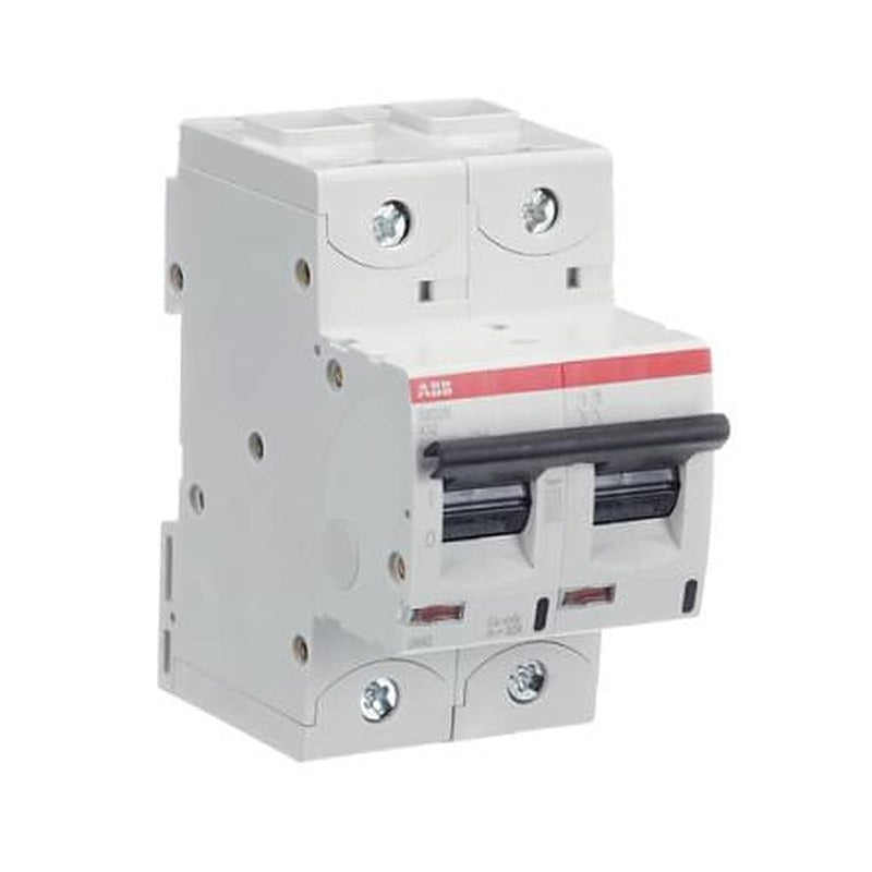 ABB S800S Miniature Circuit Breaker, 2-Pole, 32A, Type K, 240V ac AC, 50 kA Breaking Capacity