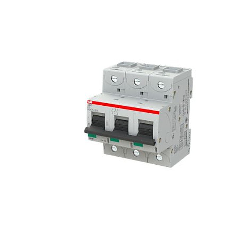 ABB S800S Miniature Circuit Breaker, 3-Pole, 16A, Type B, 240V ac AC, 50 kA Breaking Capacity