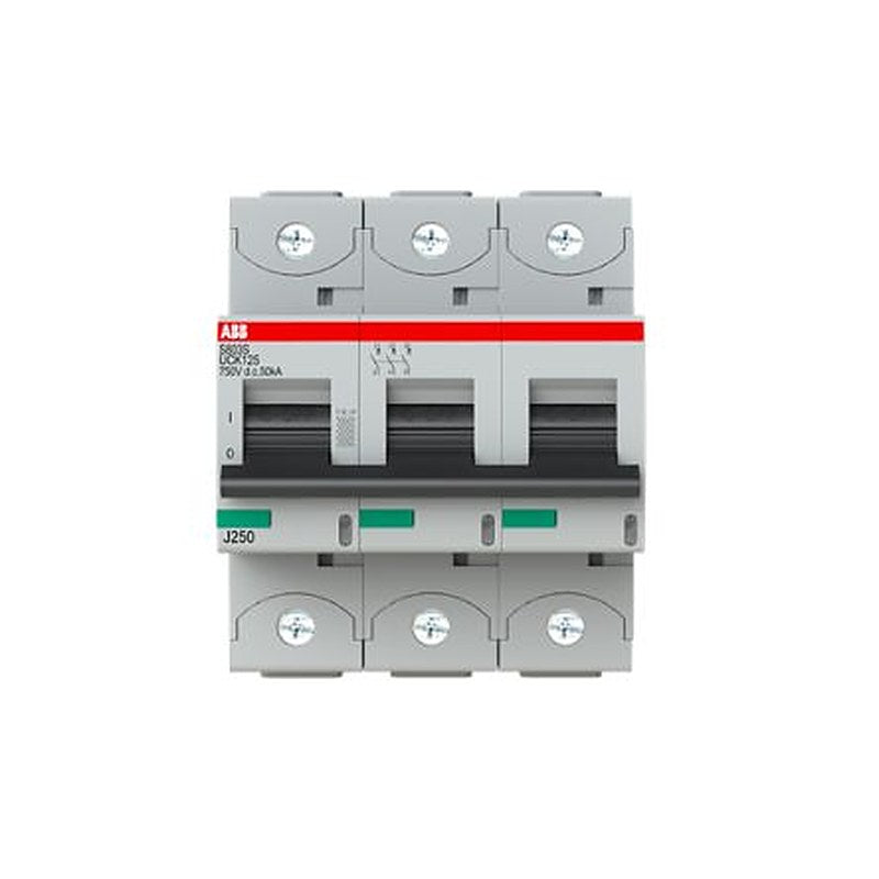 ABB 2CCS Miniature Circuit Breaker, 3-Pole, 125A, 50 kA Breaking Capacity