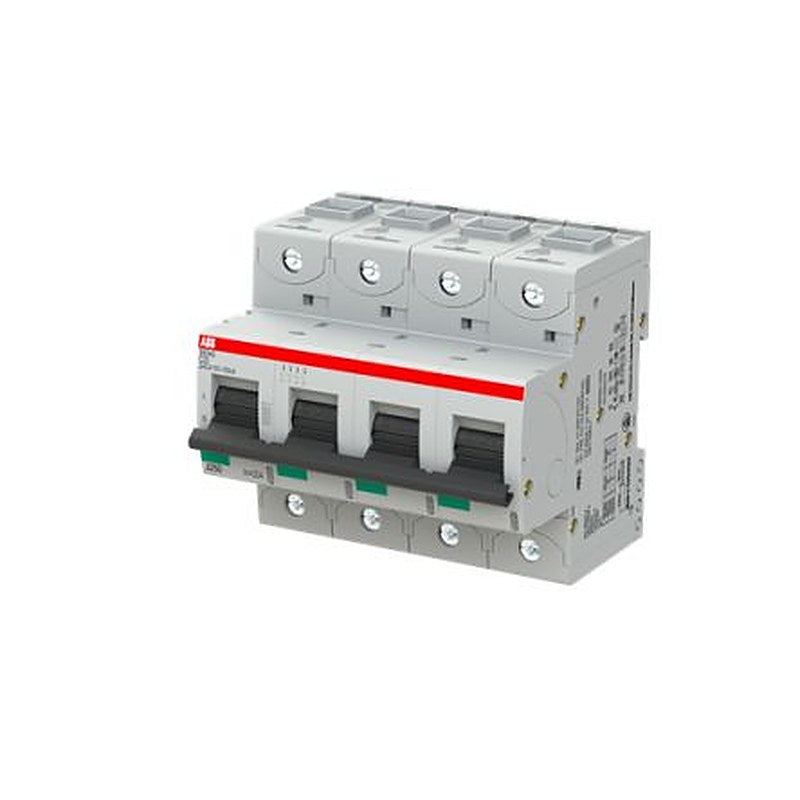 ABB S800S Miniature Circuit Breaker, 4-Pole, 20A, Type C, 240V ac AC, 50 kA Breaking Capacity