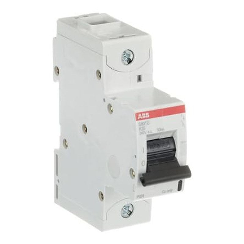 ABB S800U Miniature Circuit Breaker, 1-Pole, 20A, Type K, 240V ac AC, 30 kA Breaking Capacity