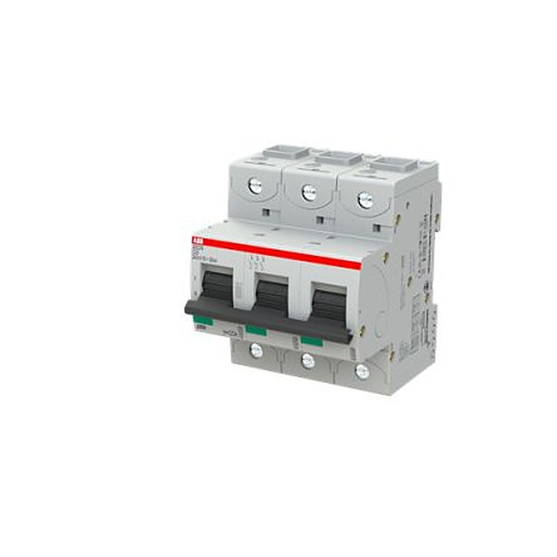 ABB S803N Miniature Circuit Breaker, 3-Pole, 20A, Type C, 690V ac AC, 36 kA Breaking Capacity