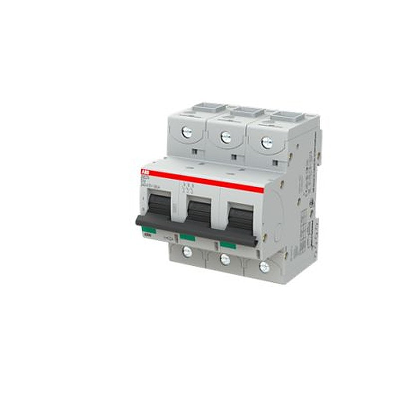 ABB S803N Miniature Circuit Breaker, 3-Pole, 32A, Type D, 690V ac AC, 32 kA Breaking Capacity