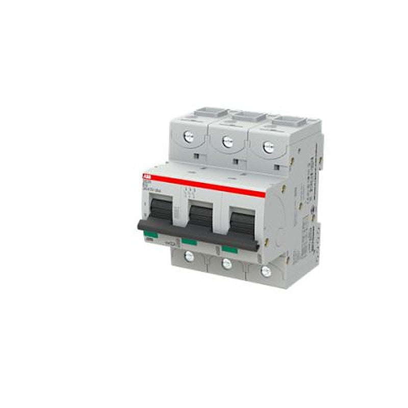ABB S803N Miniature Circuit Breaker, 3-Pole, 32A, Type B, 690V ac AC, 36 kA Breaking Capacity