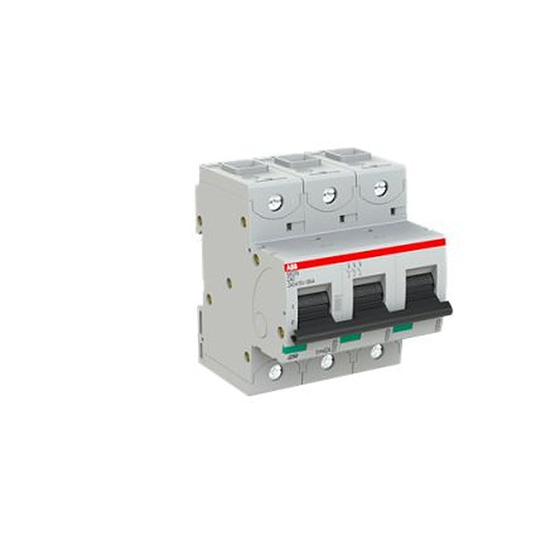 ABB S803N Miniature Circuit Breaker, 3-Pole, 40A, Type C, 690V ac AC, 36 kA Breaking Capacity