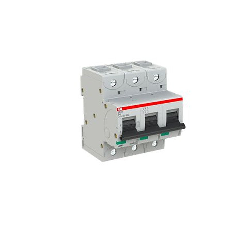 ABB S803N Miniature Circuit Breaker, 3-Pole, 40A, Type B, 690V ac AC, 375 V dc DC, 36 kA Breaking Capacity
