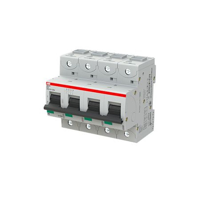 ABB S804N Miniature Circuit Breaker, 4-Pole, 25A, Type C, 690V ac AC, 36 kA Breaking Capacity