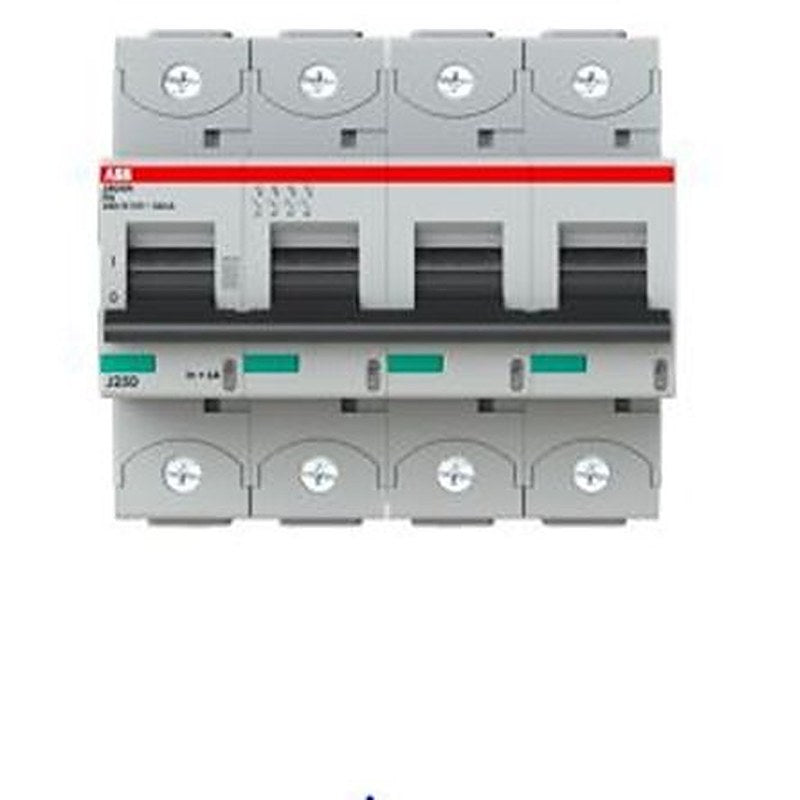 ABB S804N S804N Miniature Circuit Breaker, 4-Pole, 50A, Type C, 690V ac AC, 36 kA Breaking Capacity