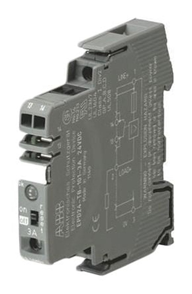 ABB EPD24 EPD24 Electronic Circuit Breaker 2A 24V, DIN Rail Electronic Trip Curve