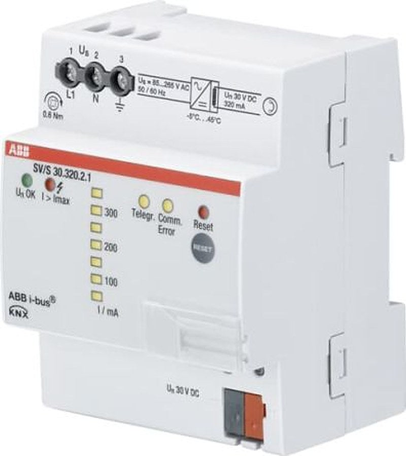 ABB SV/S Power Supply DIN Rail Power Supply 240V ac AC Input 30V dc, 320 mA Output DC