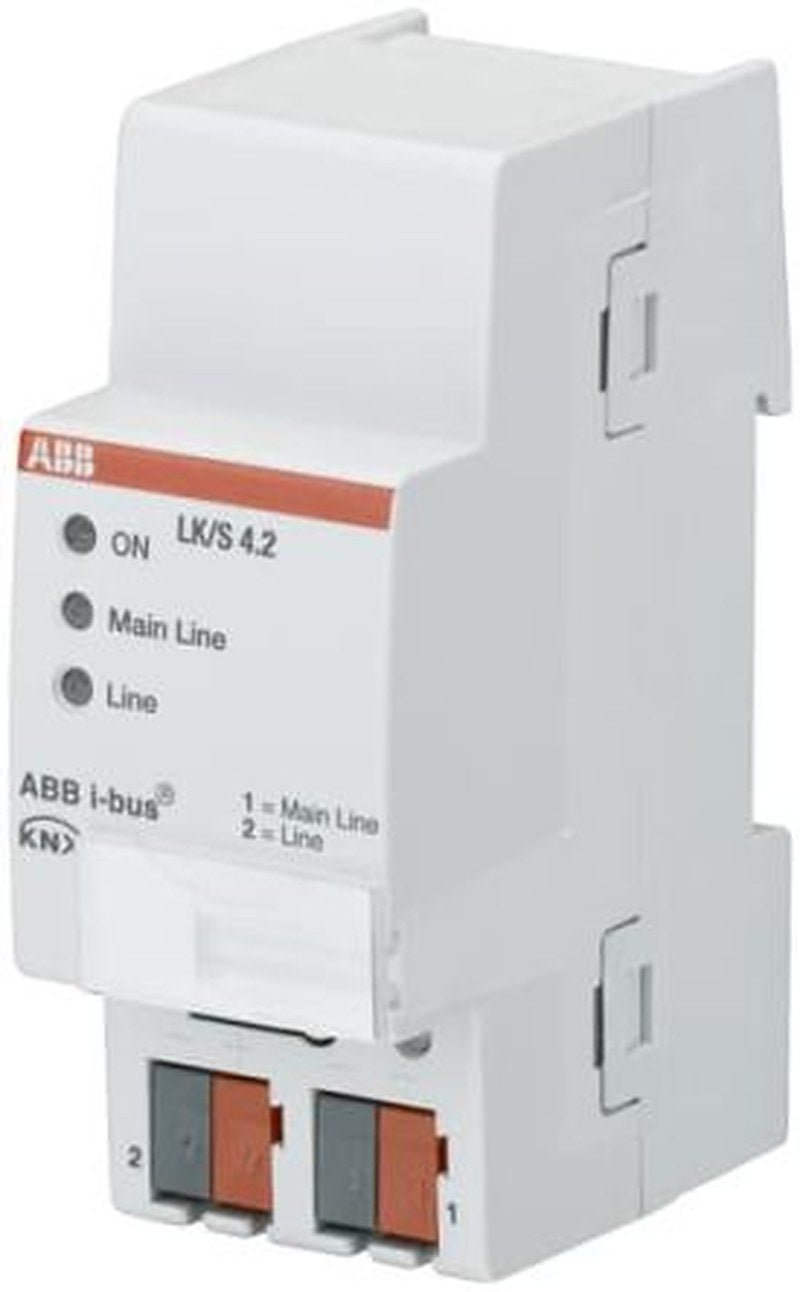 ABB LK/S4.2 Series Coupler for Use with KNX Bus System