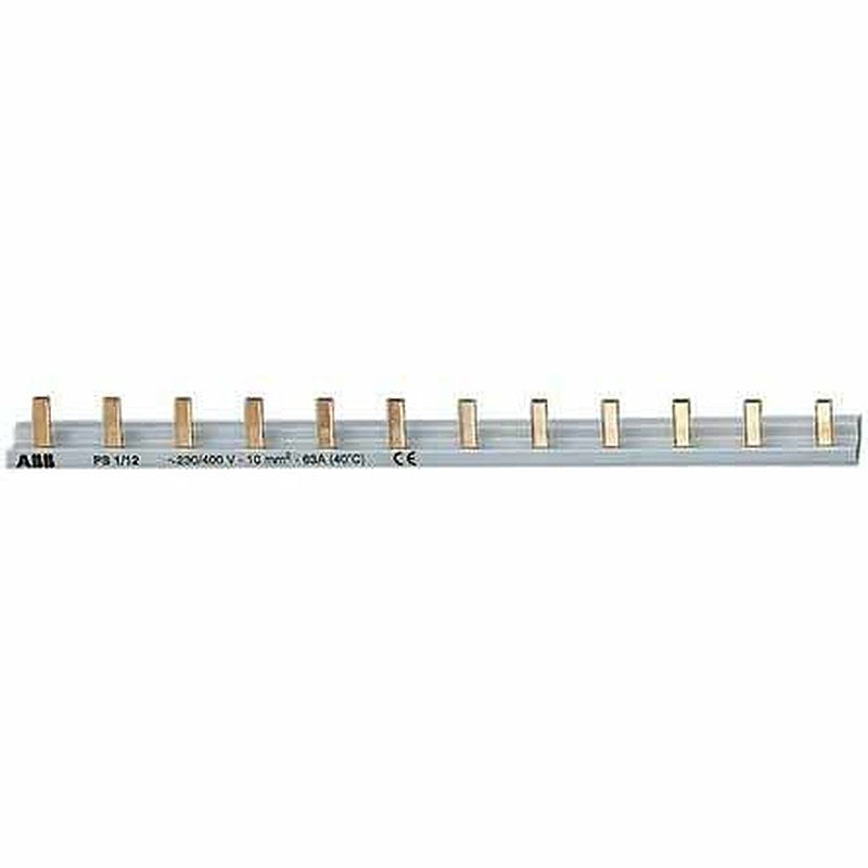 ABB PS1 PS 1 Phase Busbar, 400 V ac, 16 mm Pitch