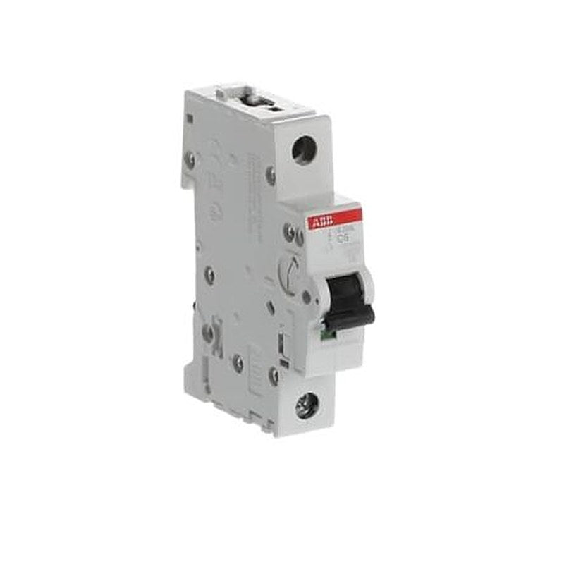 ABB S201L Miniature Circuit Breaker, 1-Pole, 6A, Type C, 400V ac AC, 6 kA Breaking Capacity