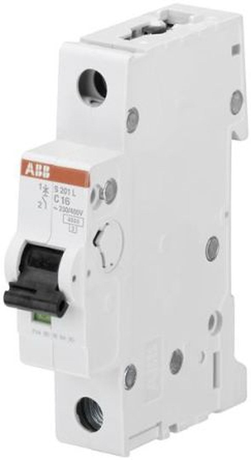 ABB System Pro M Compact System Pro M Compact Miniature Circuit Breaker, 1-Pole, 10A, Type C, 400V ac AC, 4.5 kA