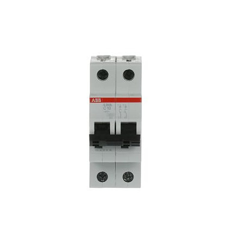 ABB System Pro M Compact System Pro M Compact Miniature Circuit Breaker, 2-Pole, 10A, Type C, 400V ac AC, 4.5 kA