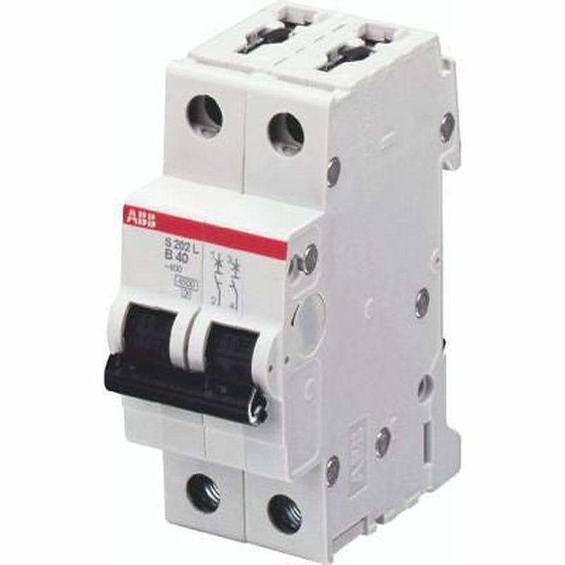 ABB System Pro M Compact System Pro M Compact Miniature Circuit Breaker, 2-Pole, 16A, Type C, 400V ac AC, 4.5 kA