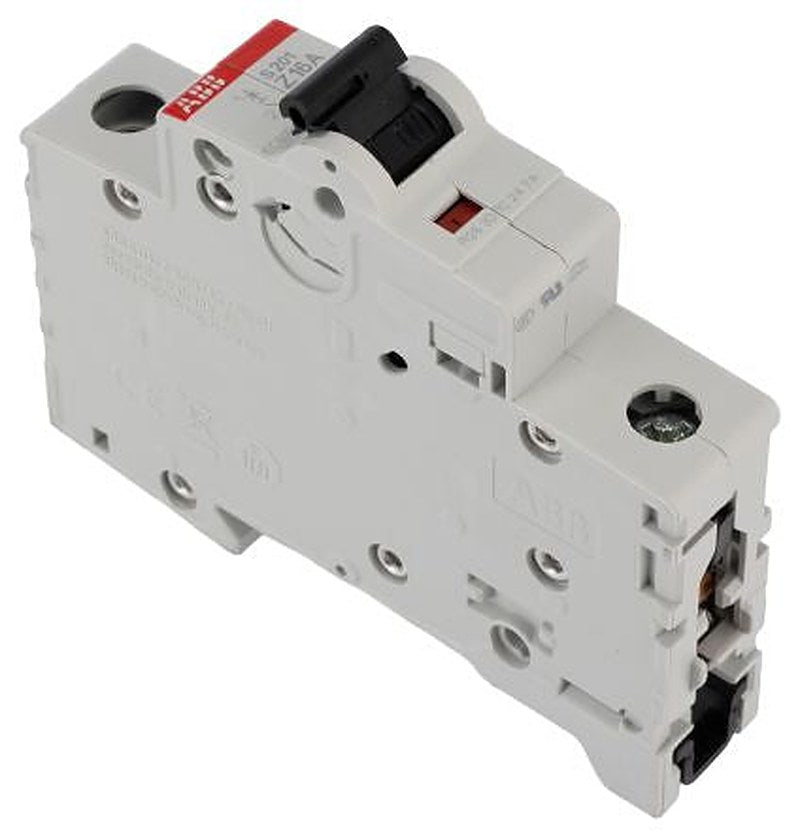 ABB System Pro M Compact S200 Miniature Circuit Breaker, 1-Pole, 16A, Type Z, 253V AC, 72 V DC, 10 kA Breaking Capacity