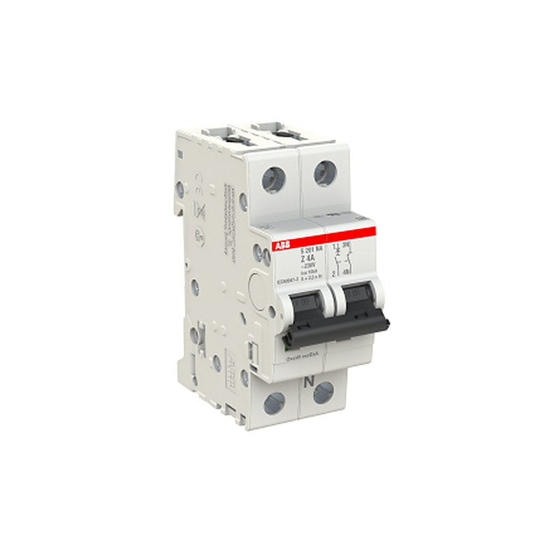 ABB System Pro M Compact S200 Miniature Circuit Breaker, 1-Pole, 4A, Type Z, 400V ac AC, 6 kA Breaking Capacity