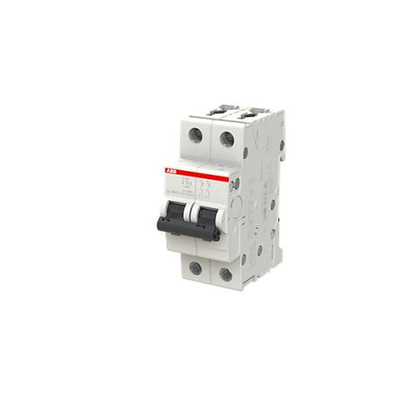 ABB System Pro M Compact S200 Miniature Circuit Breaker, 2-Pole, 10A, Type Z, 400V ac AC, 125 V dc DC, 10 kA Breaking