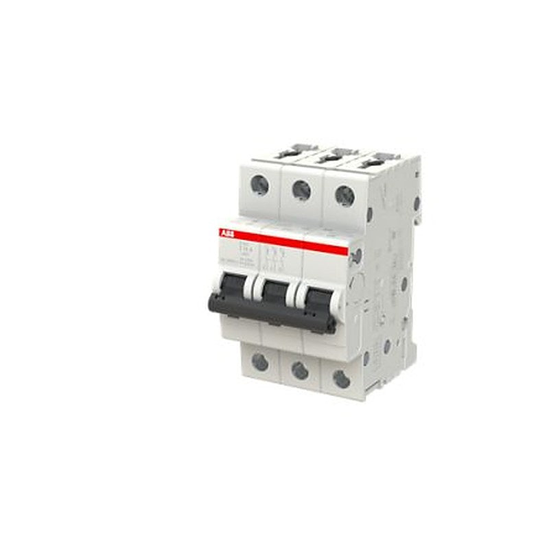 ABB System Pro M Compact S200 Miniature Circuit Breaker, 3-Pole, 16A, Type Z, 400V ac AC, 110 V dc DC, 10 kA Breaking