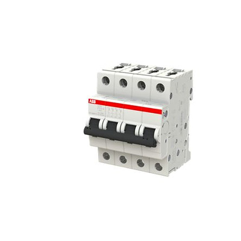 ABB System Pro M Compact S200 Miniature Circuit Breaker, 4-Pole, 0.5A, Type Z, 400V ac AC, 110 V dc DC, 10 kA Breaking