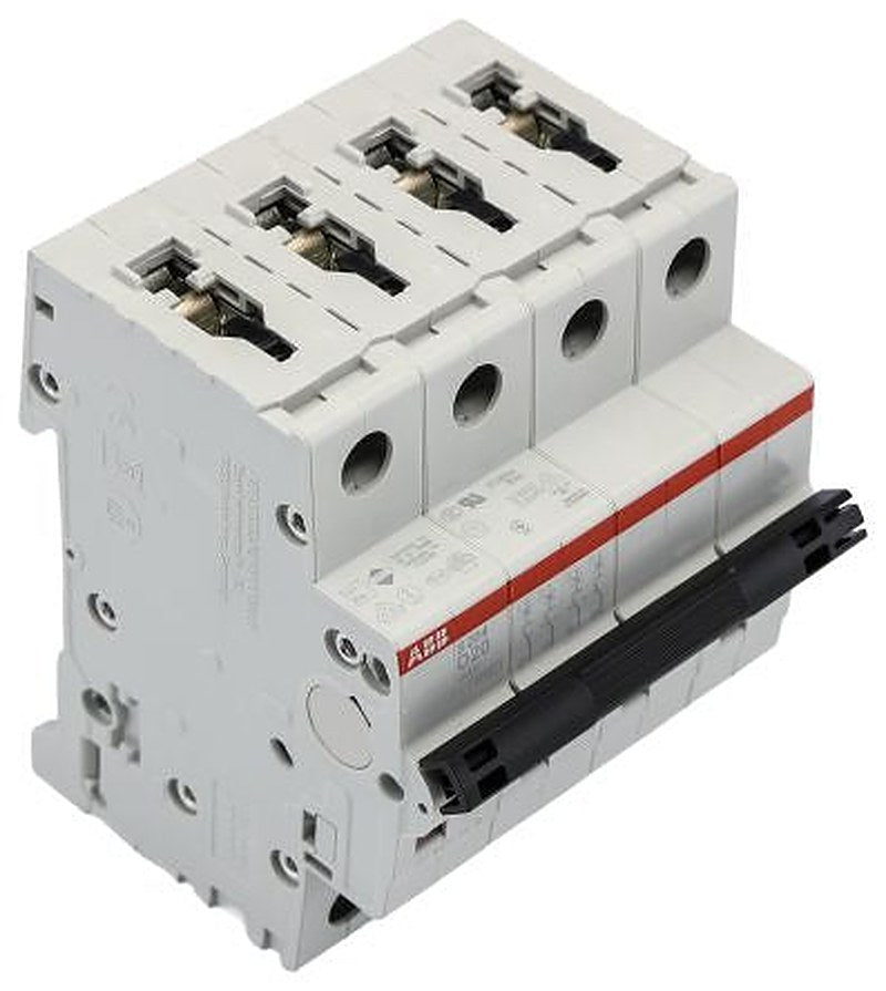 ABB System Pro M Compact S200 Miniature Circuit Breaker, 4-Pole, 20A, Type D, 400V ac AC, 6 kA Breaking Capacity
