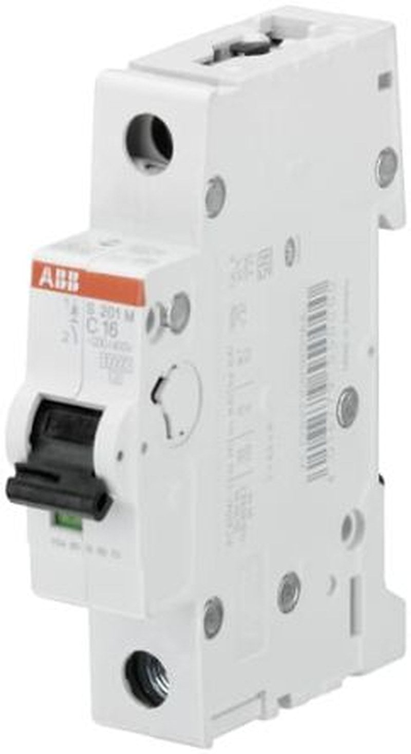 ABB System Pro M Compact S200M Miniature Circuit Breaker, 1-Pole, 3A, Type D, 400V ac AC, 72 V dc DC, 15 kA Breaking