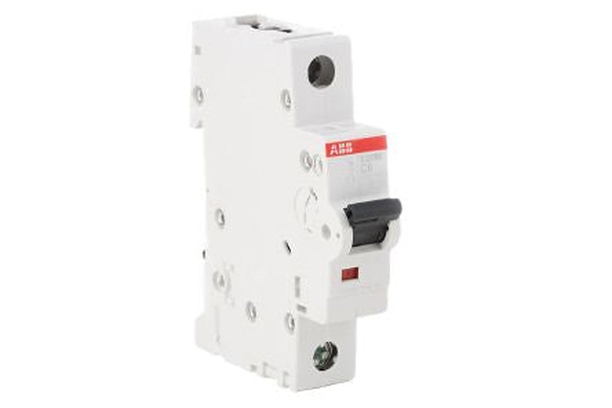 ABB System Pro M Compact System Pro M Compact Miniature Circuit Breaker, 1-Pole, 6A, Type C, 253V ac AC, 72 V dc DC, 10