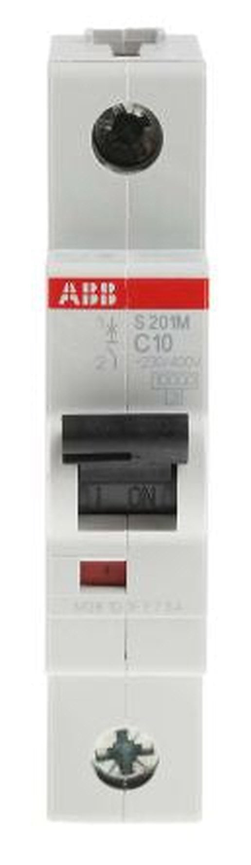 ABB System Pro M Compact System Pro M Compact Miniature Circuit Breaker, 1-Pole, 10A, Type C, 253V ac AC, 72 V dc DC, 10