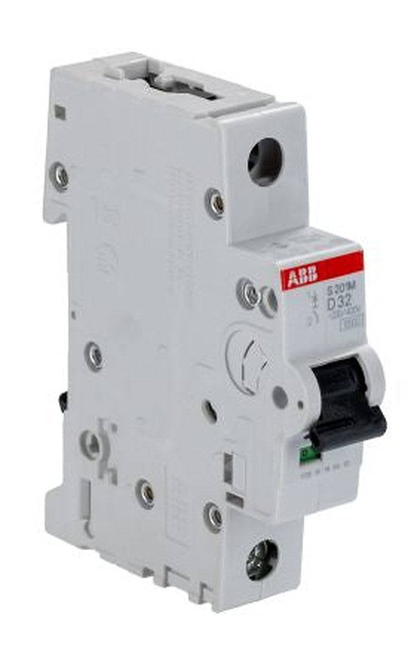 ABB System Pro M Compact S200M Miniature Circuit Breaker, 1-Pole, 32A, Type D, 230V ac AC, 72 V dc DC, 15 kA Breaking