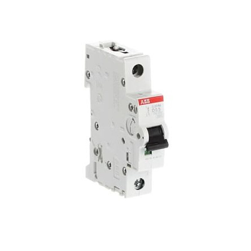 ABB System Pro M Compact S200M Miniature Circuit Breaker, 1-Pole, 0.5A, Type D, 400V ac AC, 72 V dc DC, 15 kA Breaking
