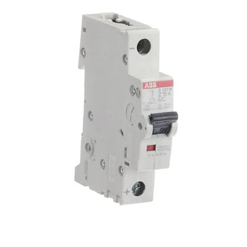 ABB System Pro M Compact S200 M UC Miniature Circuit Breaker, 1-Pole, 15A, Type Z, 230V ac AC, 220 V dc DC, 10 kA