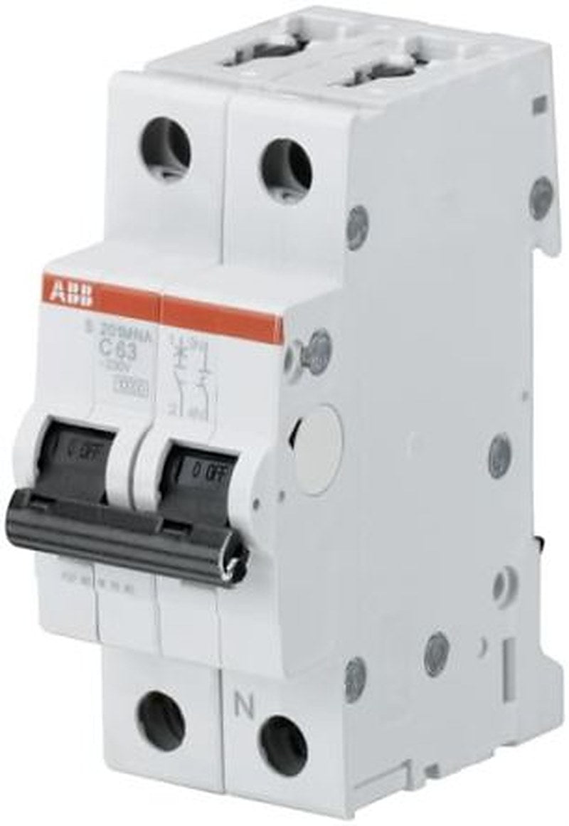 ABB System Pro M Compact S200M Miniature Circuit Breaker, 1-Pole, 3A, Type C, 230V ac AC, 60 V dc DC, 15 kA Breaking