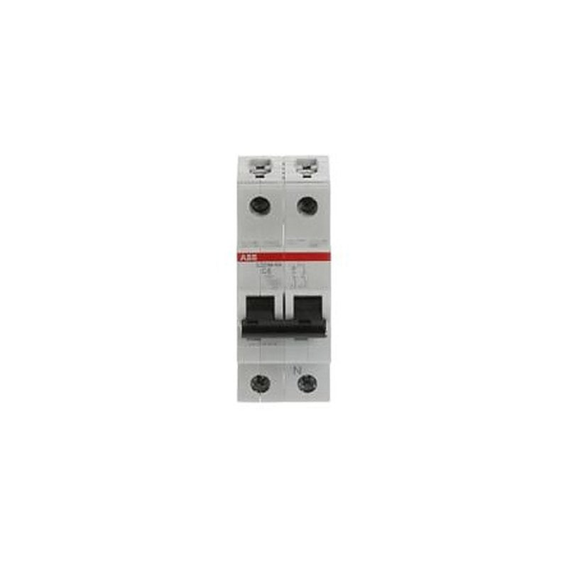 ABB S200M S201M Circuit Breaker, 1-Pole, 6A, Type C, 230V ac AC, 60 V dc DC, 15 kA Breaking Capacity