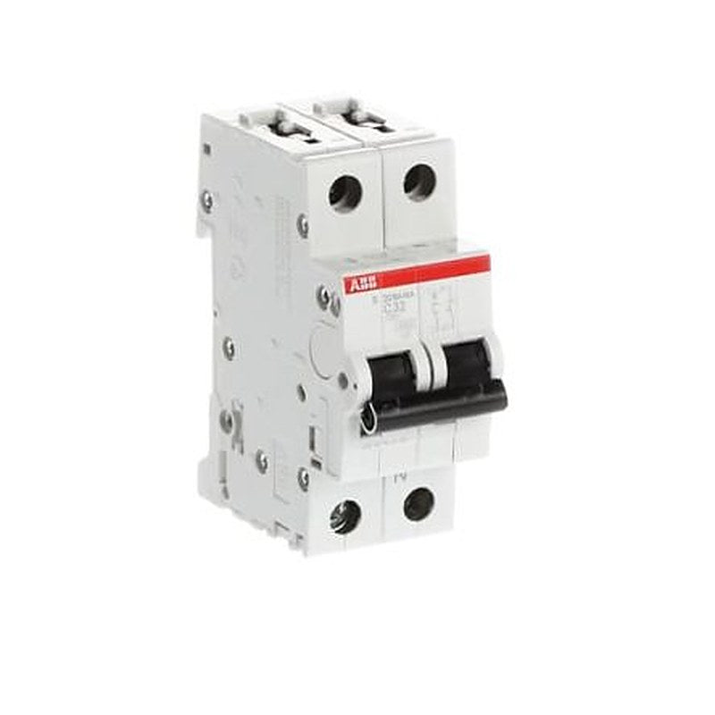 ABB System Pro M Compact S200M Miniature Circuit Breaker, 1-Pole, 32A, Type C, 230V ac AC, 60 V dc DC, 15 kA Breaking