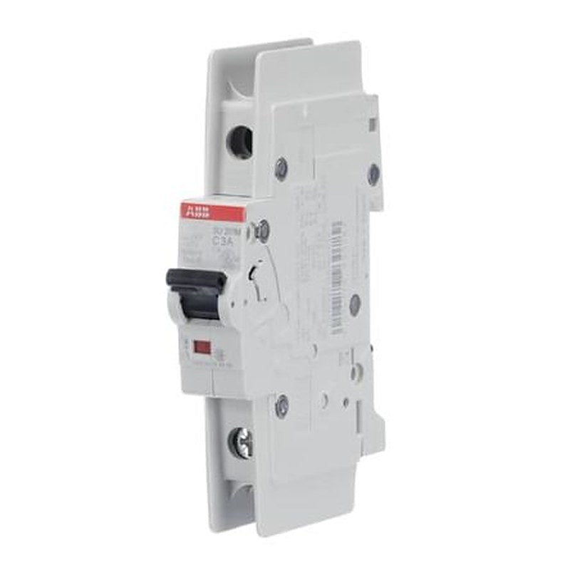 ABB SU200 M SU200 M Miniature Circuit Breaker, 1-Pole, 3A, Type C, 277V ac AC, 48 V dc DC, 15 kA Breaking Capacity