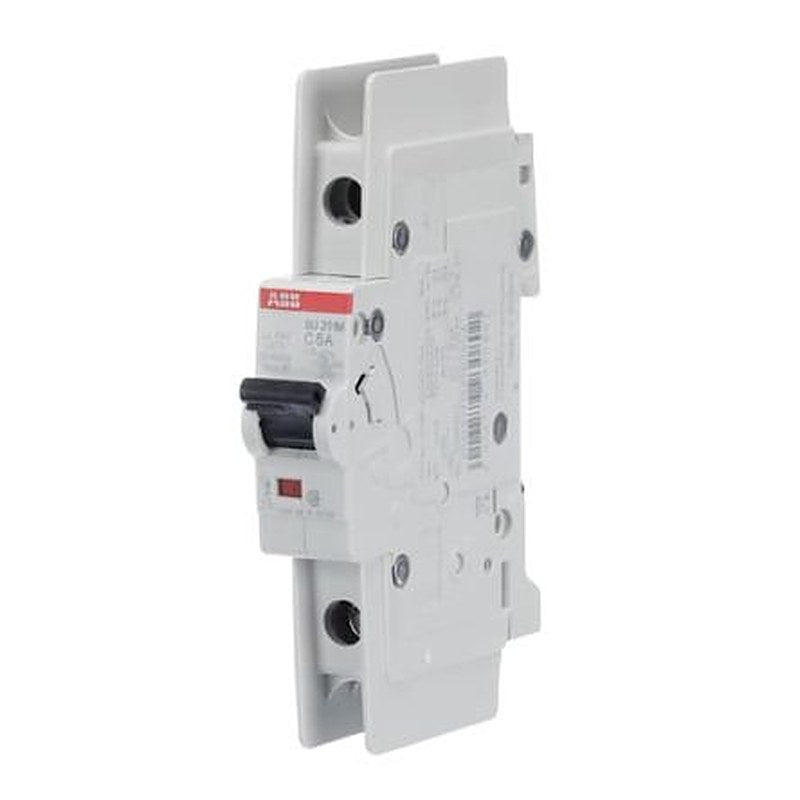 ABB SU200 M SU200 M Miniature Circuit Breaker, 1-Pole, 5A, Type C, 277V ac AC, 48 V dc DC, 15 kA Breaking Capacity