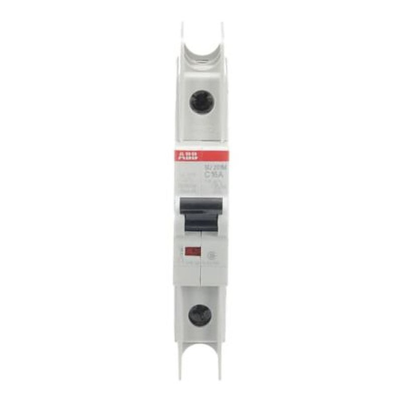 ABB SU200 M SU200 M Miniature Circuit Breaker, 1-Pole, 16A, Type C, 277V ac AC, 48 V dc DC, 15 kA Breaking Capacity