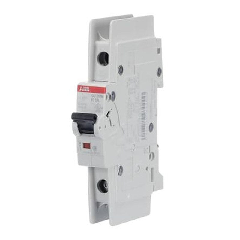 ABB SU200 M SU200 M Miniature Circuit Breaker, 1-Pole, 1A, Type K, 277V ac AC, 48 V dc DC, 15 kA Breaking Capacity
