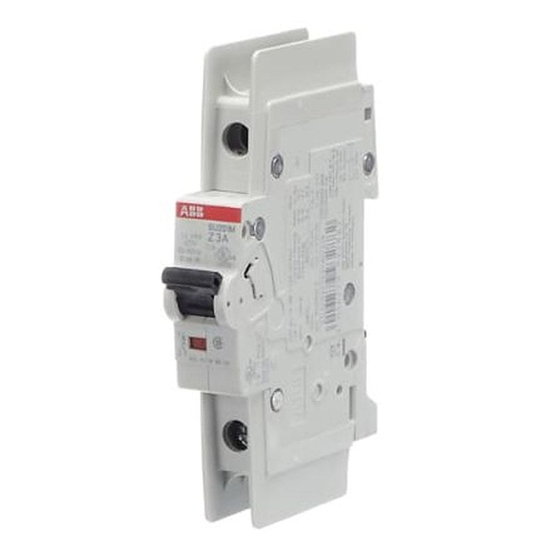 ABB SU200 M SU200 M Miniature Circuit Breaker, 1-Pole, 3A, Type Z, 277V ac AC, 48 V dc DC, 15 kA Breaking Capacity