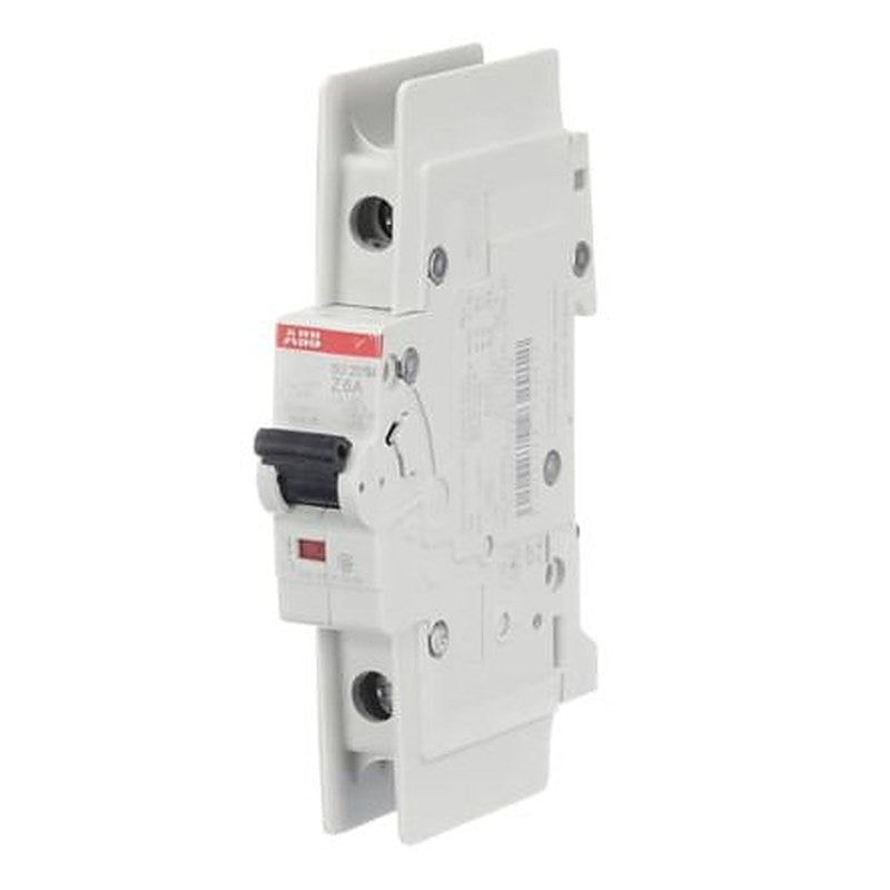 ABB SU200 M Miniature Circuit Breaker, 1-Pole, 6A, Type Z, 277V ac AC, 48 V dc DC, 15 kA Breaking Capacity