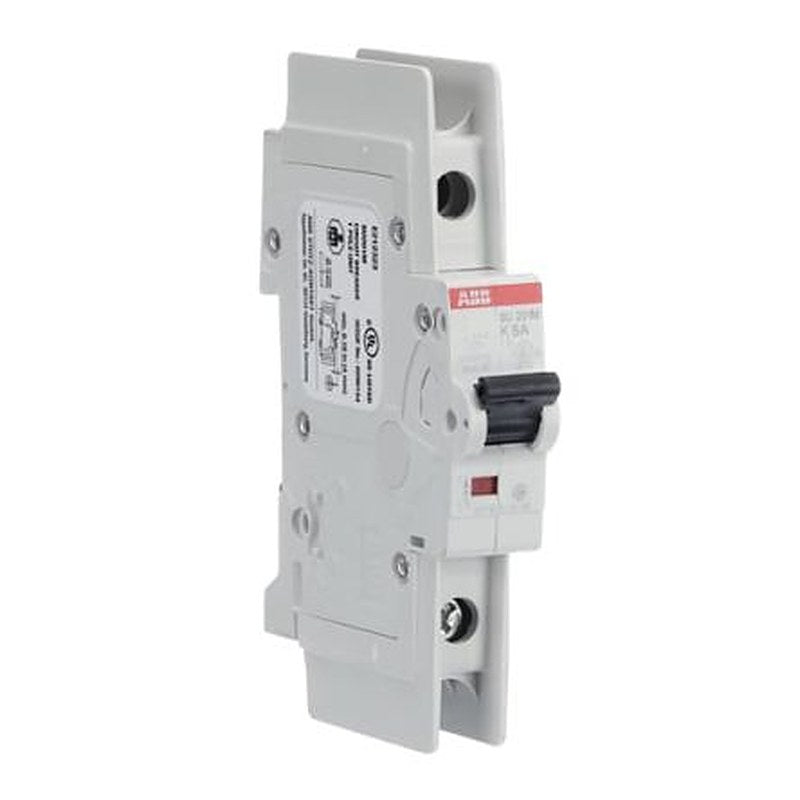 ABB SU200 M Circuit Breaker, 1-Pole, 8A, Type K, 277V ac AC, 48 V dc DC, 15 kA Breaking Capacity
