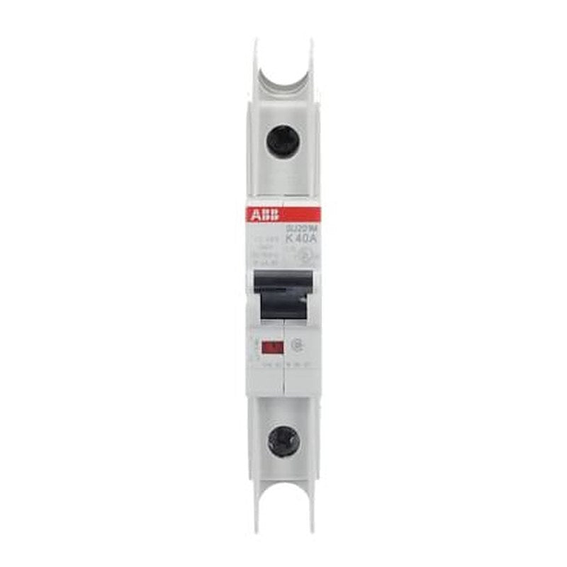 ABB SU200 M Miniature Circuit Breaker, 1-Pole, 40A, Type K, 240V ac AC, 48 V dc DC, 15 kA Breaking Capacity