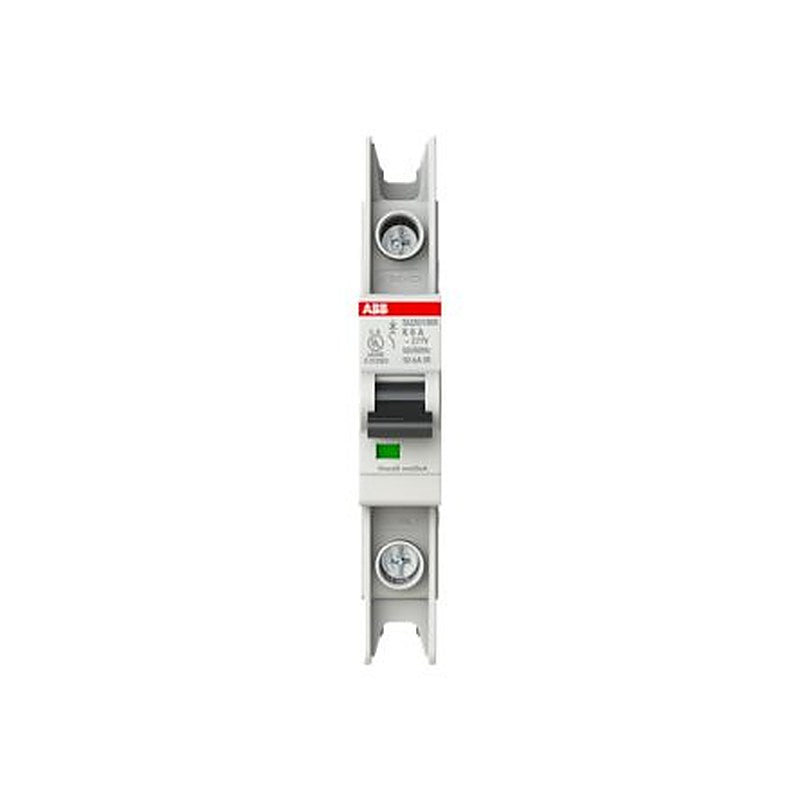 ABB System Pro M Compact SU200 MR Circuit Breaker, 1-Pole, 6A, Type K, 230V ac AC, 10 kA Breaking Capacity
