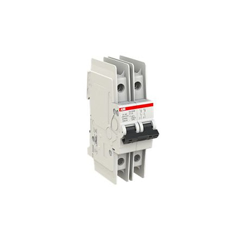 ABB SU200 M Miniature Circuit Breaker, 2-Pole, 2A, Type C, 440V ac AC, 96 V dc DC, 15 kA Breaking Capacity