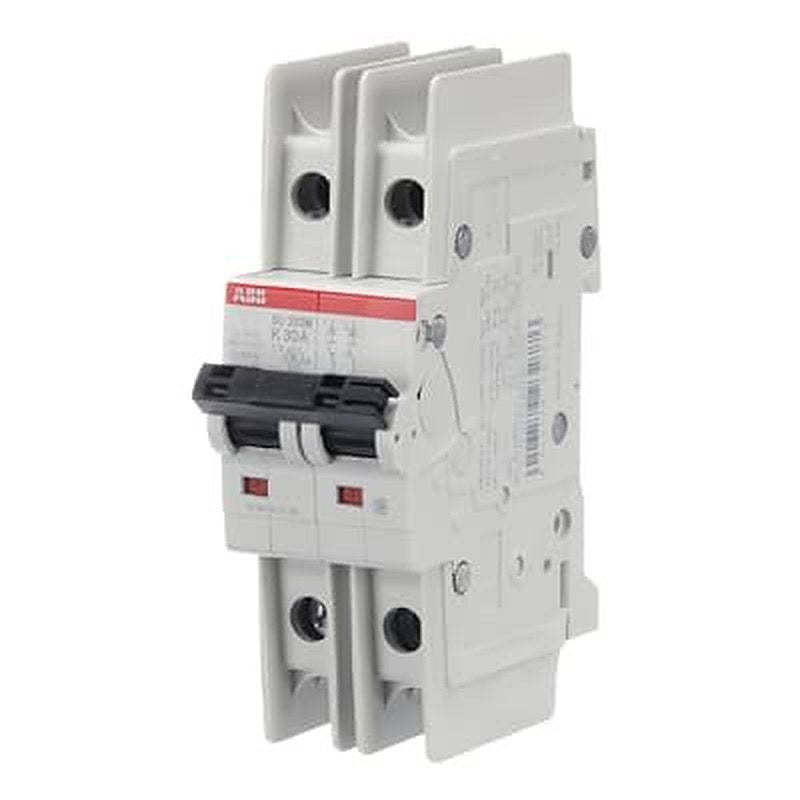 ABB SU200 M Miniature Circuit Breaker, 2-Pole, 30A, Type K, 440V ac AC, 96 V dc DC, 15 kA Breaking Capacity