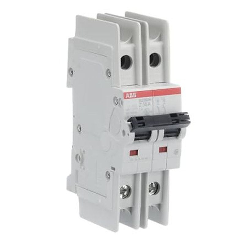 ABB SU200 M Miniature Circuit Breaker, 2-Pole, 35A, Type Z, 440V ac AC, 96 V dc DC, 15 kA Breaking Capacity