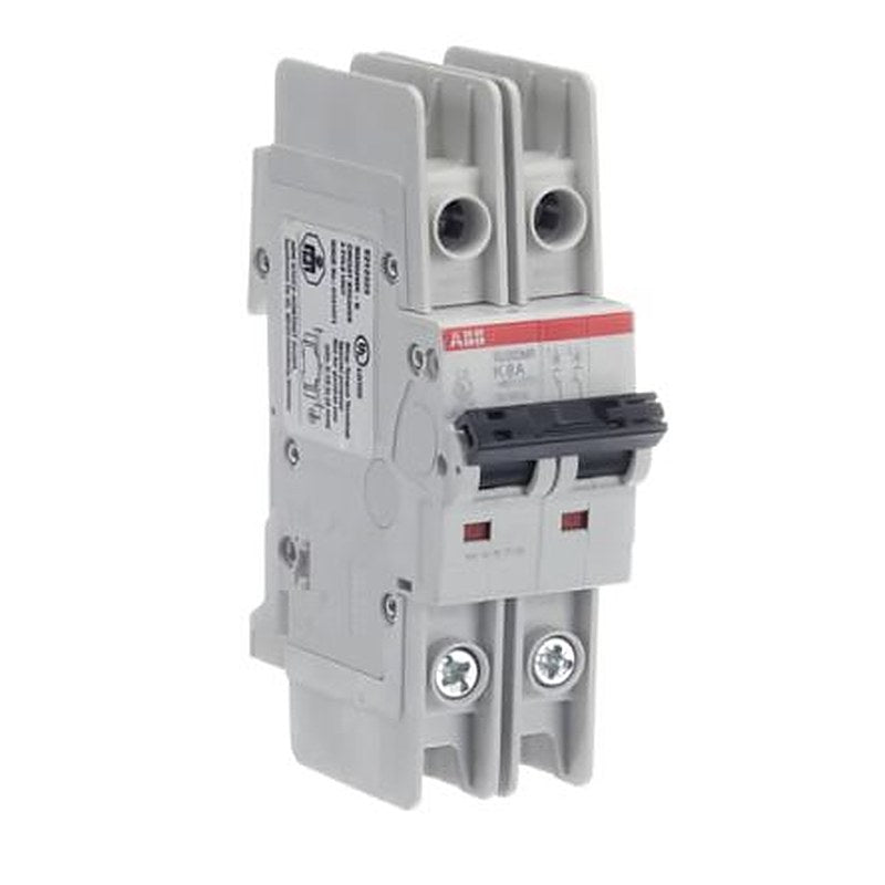 ABB System Pro M Compact SU200 MR Circuit Breaker, 2-Pole, 8A, Type K, 400V ac AC, 15 kA Breaking Capacity