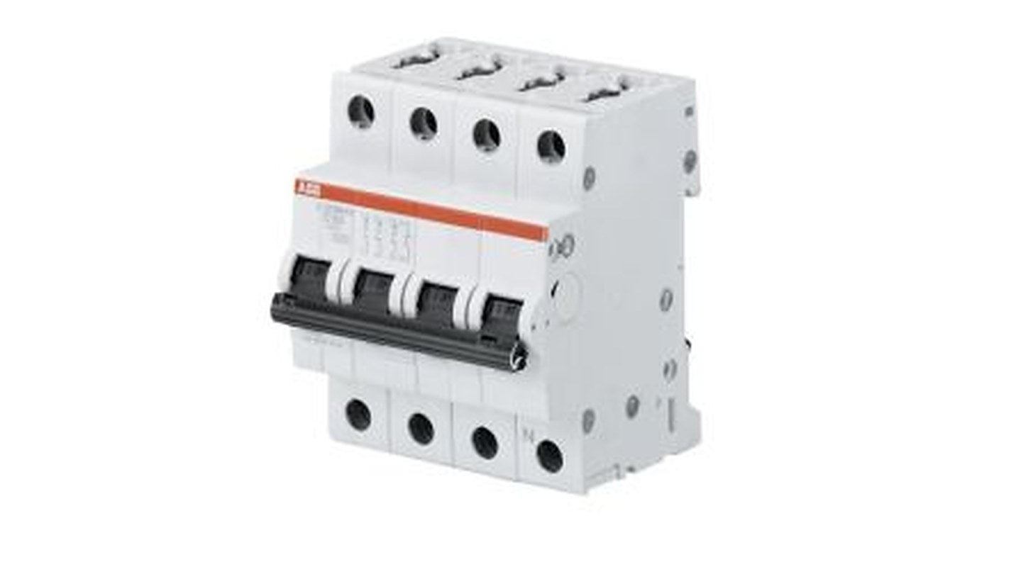 ABB S200M S203M Circuit Breaker, 3-Pole, 16A, Type C, 440V ac AC, 125 V dc DC, 15 kA Breaking Capacity