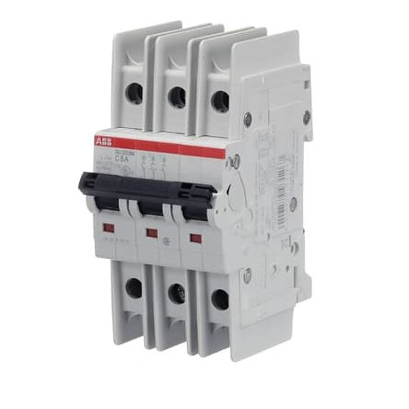 ABB SU200 M Miniature Circuit Breaker, 3-Pole, 5A, Type C, 400V ac AC, 15 kA Breaking Capacity